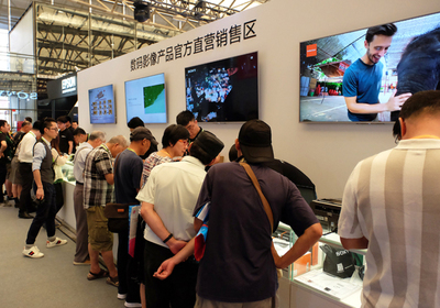 數碼影像新時代 索尼展臺引領數碼產品消費新風向
